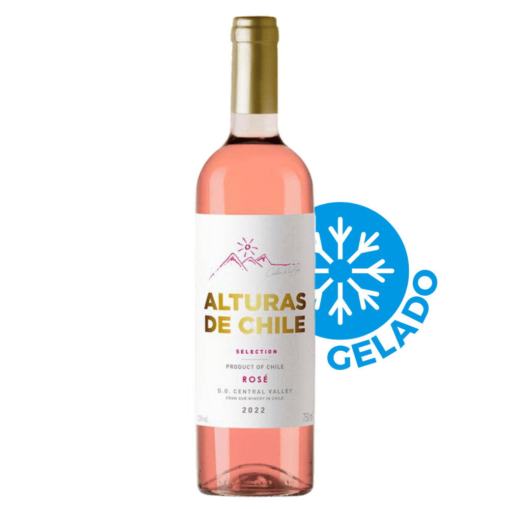 Vinho Alturas de Chile Selection Rosé - Gelado