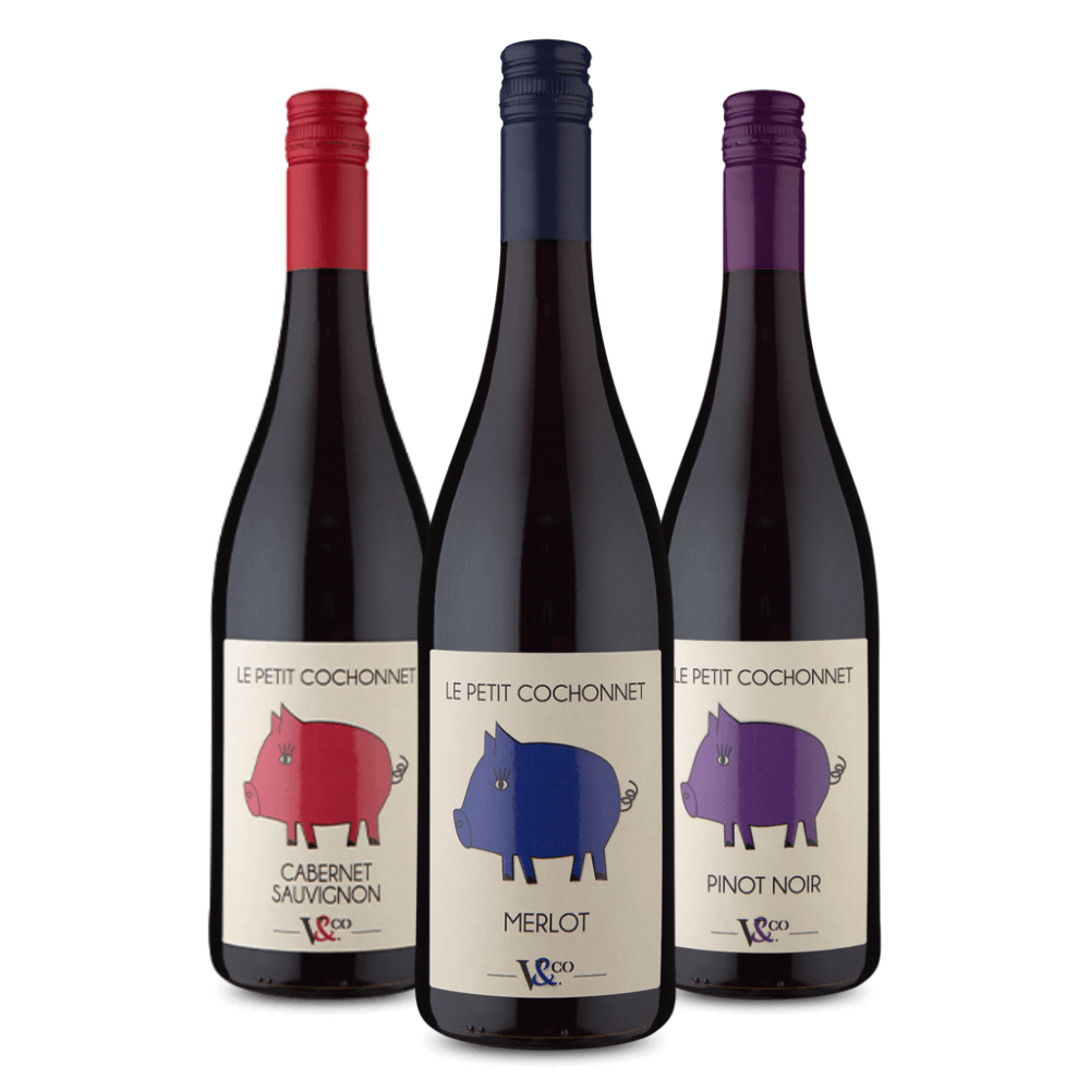 Kit Le Petit Cochonnet: Pinot Noir, Merlot, Cabernet Sauvignon (Default)
