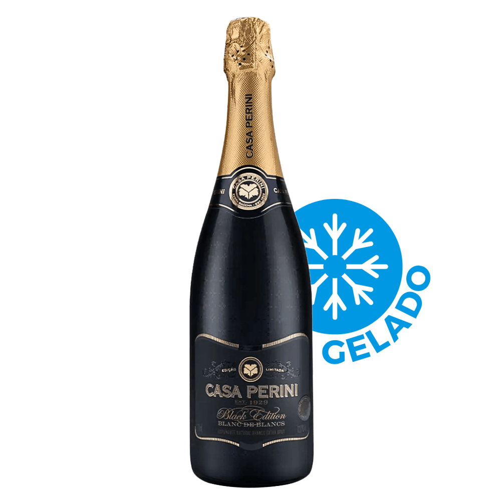 Espumante Casa Perini Extra Brut Black Edition - Gelado