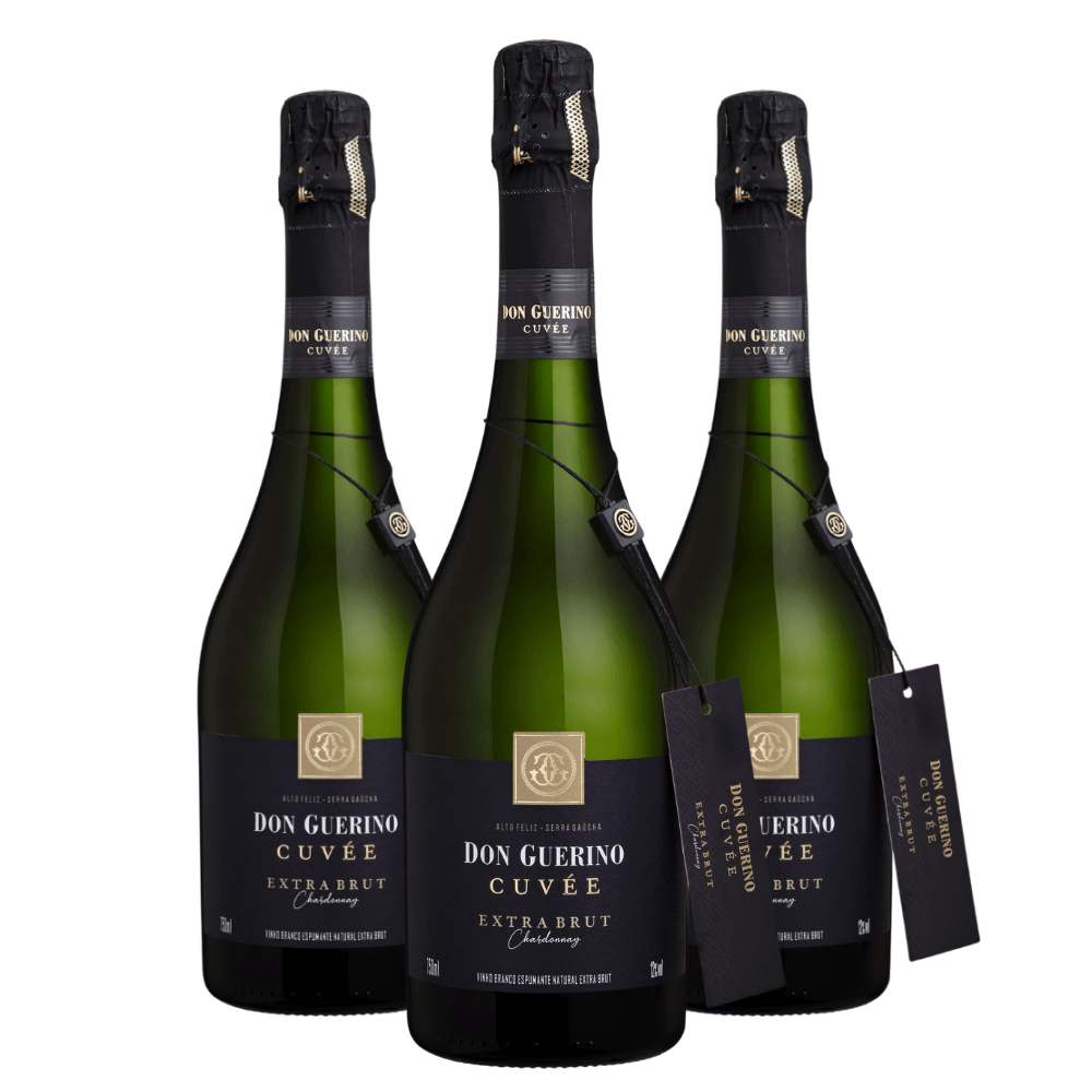 Espumante Don Guerino Cuvée Extra Brut - 3 Unidades