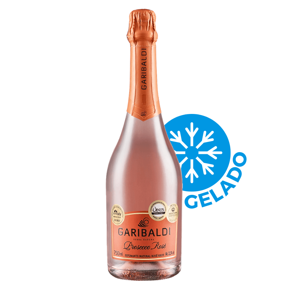 Espumante Garibaldi Brut Rosé Prosecco - Gelado