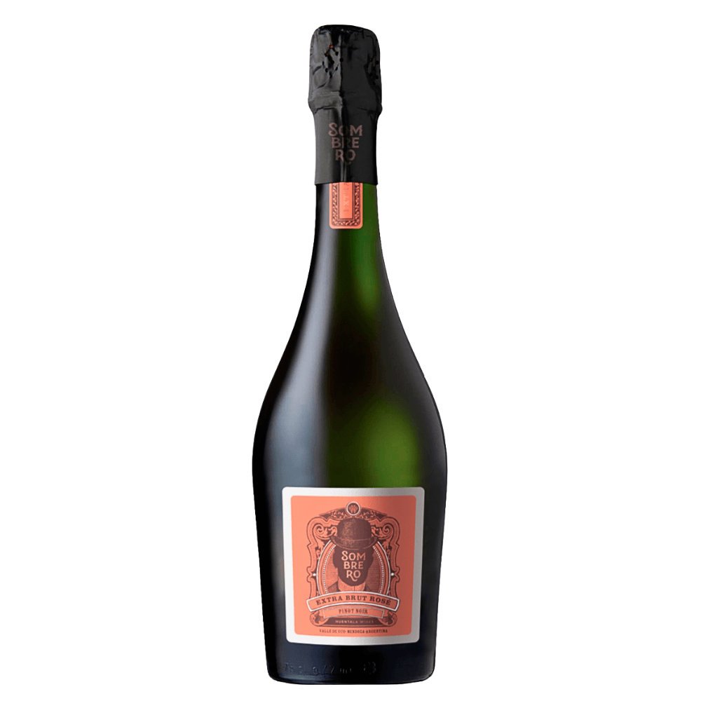 Espumante Huentala Wines Sombrero Extra Brut Rosé