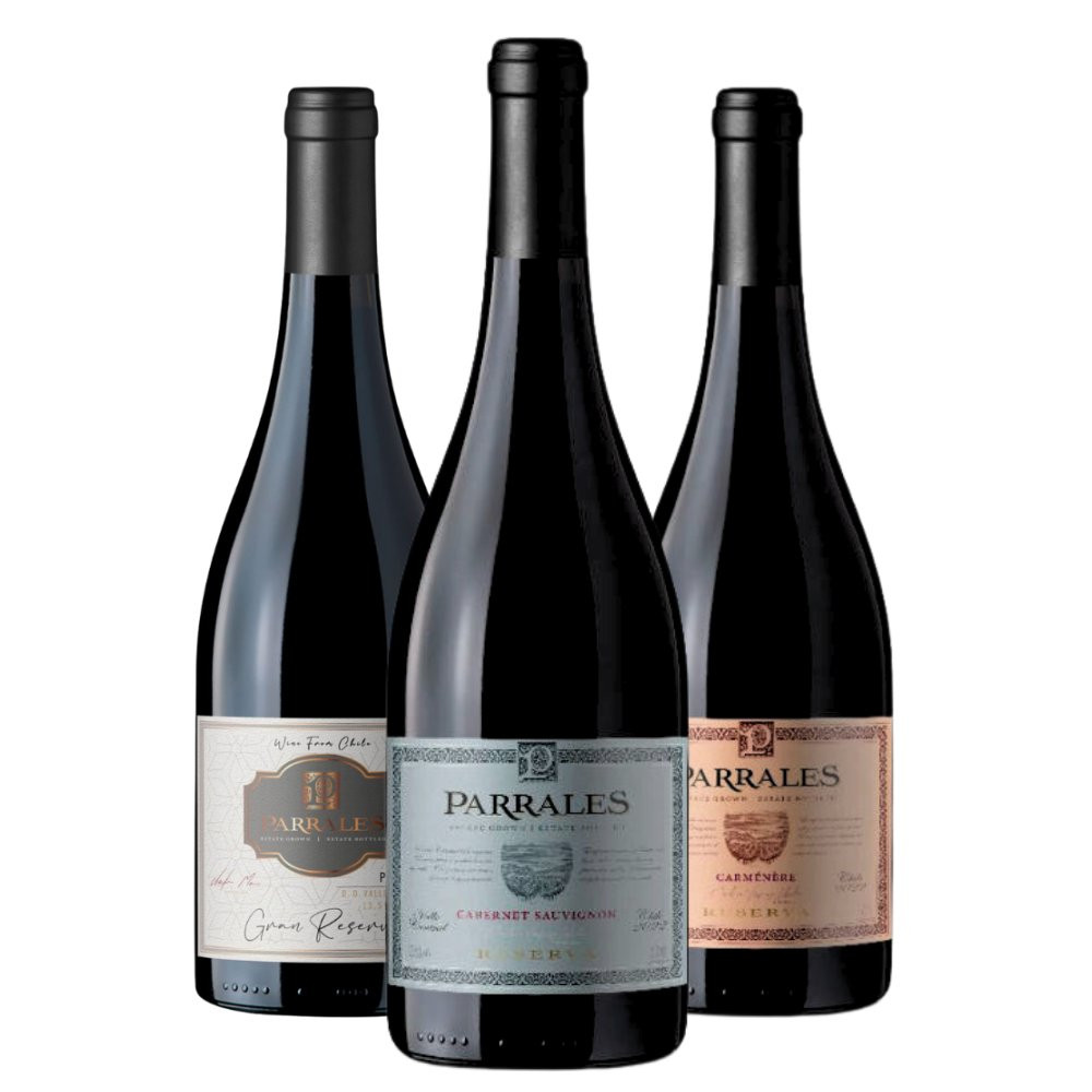Kit 3 Tintos Bestias Wines · Pinot Noir, Cabernet Sauvignon, Carménère