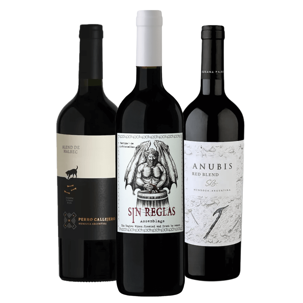 Kit Vinhos Argentinos: Perro Callejero, Sin Reglas, Susana Balbo