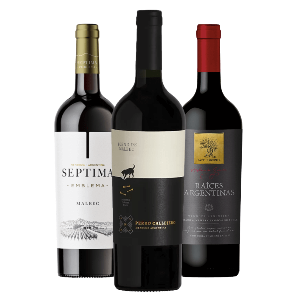 Kit Vinhos Argentinos: Septima, Perro Callejero, Salvador Patti
