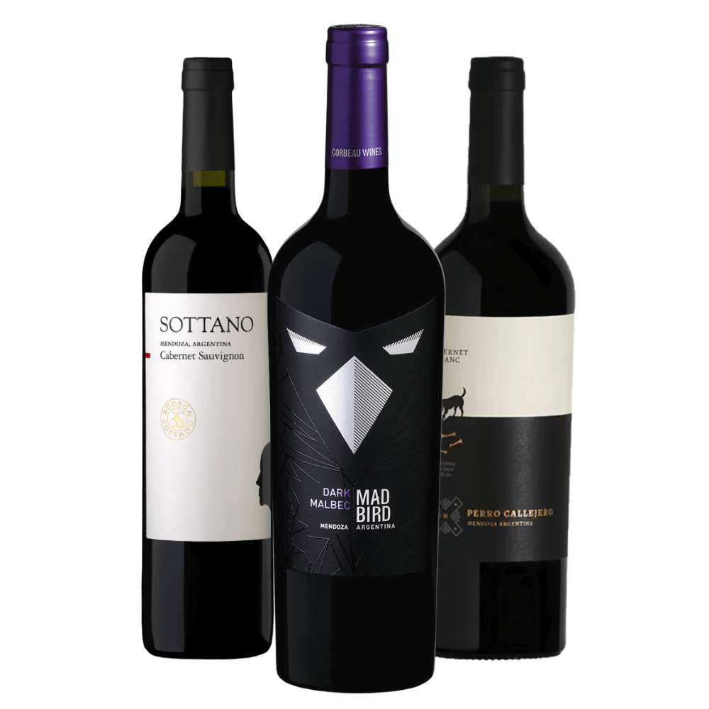 Kit Vinhos Argentinos: Sottano, Mad Bird, Perro Callejero