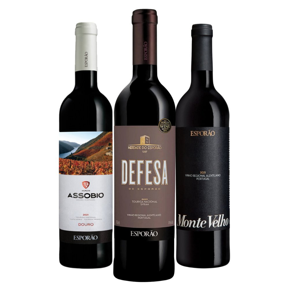 Kit Vinhos Herdade do Esporão - 3 Unidades