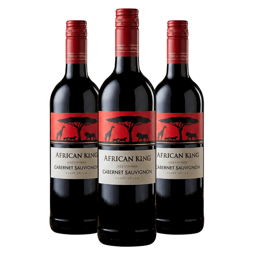 Vinho African King Cabernet Sauvignon - 3 Unidades
