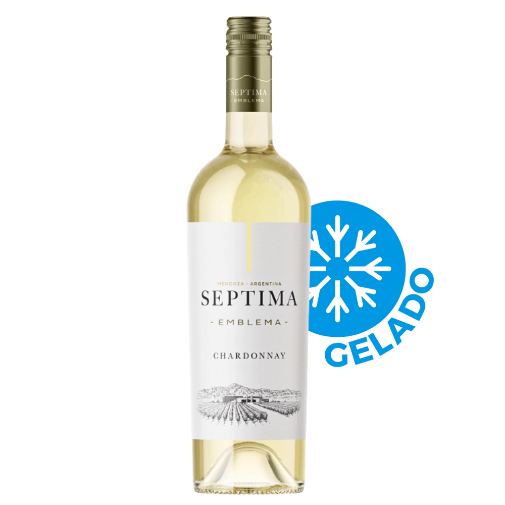Vinho Bodegas Septima Emblema Chardonnay - Gelado