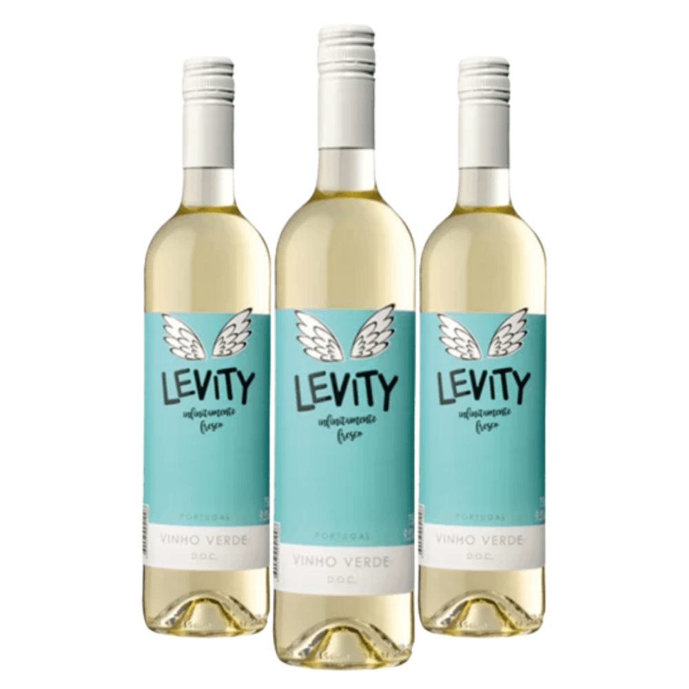 Vinho Branco Levity Vinho Verde D.O.C - 3 Unidades