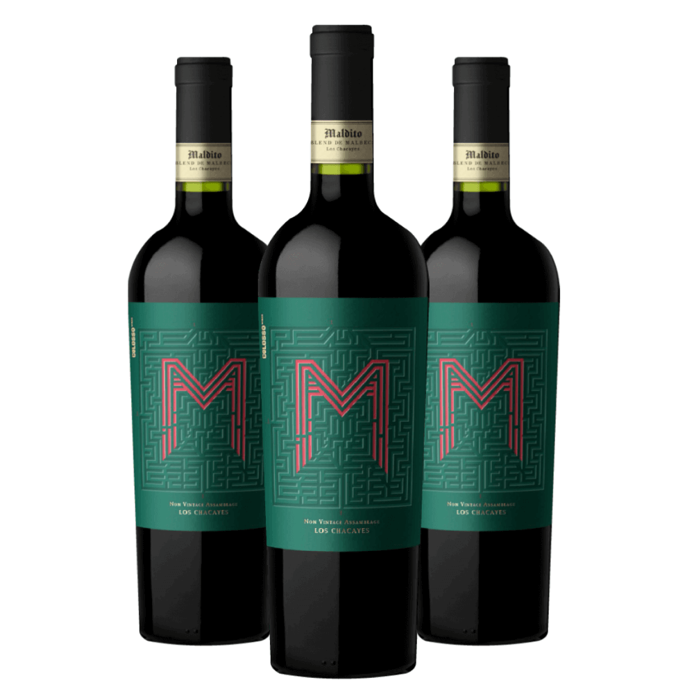 Vinho Colosso Wines Maldito Assemblage Malbec - 3 Unidades