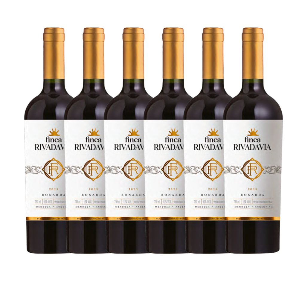 Vinho Finca Rivadavia Bonarda - 6 Unidades