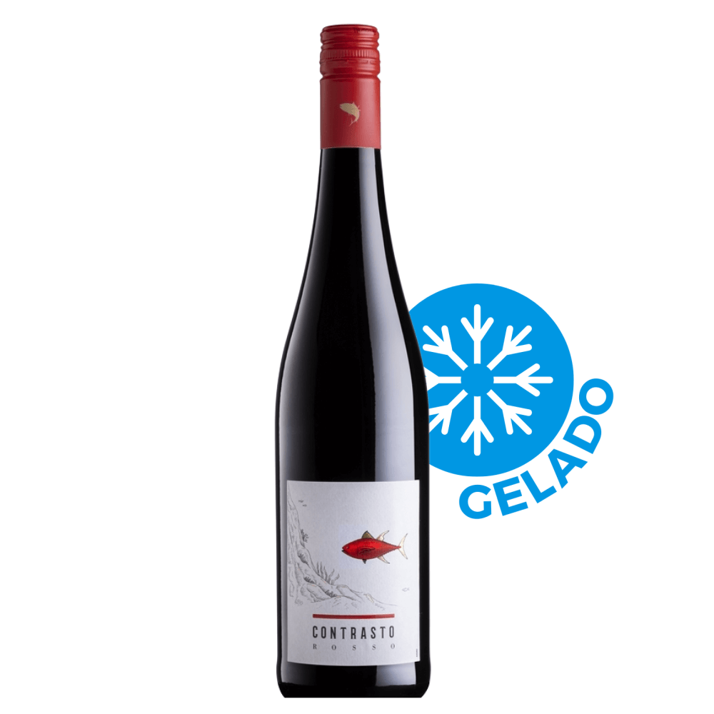 Vinho Mezzacorona Contrasto Rosso Terre Siciliane IGT - Gelado