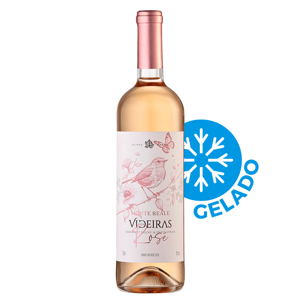 Vinho Monte Reale Videiras Rosé - Gelado