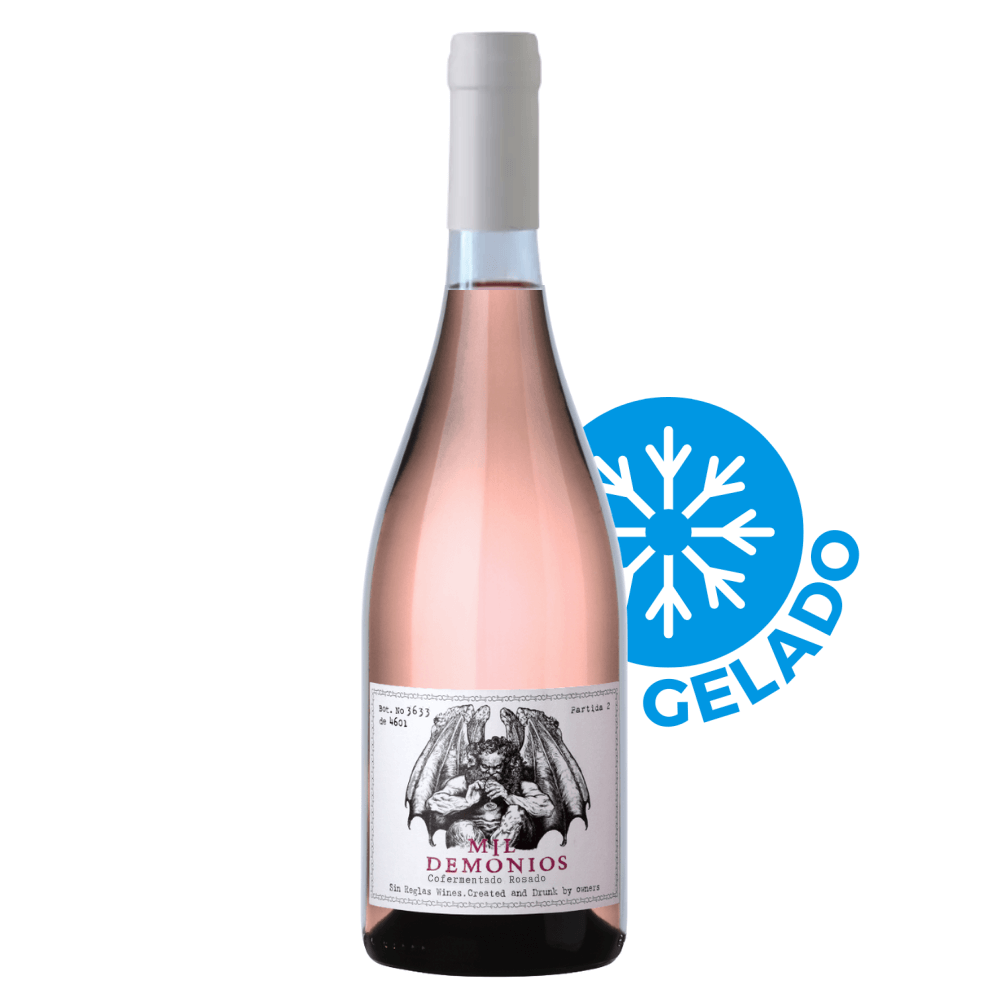 Vinho Sin Reglas Wines Mil Demônios Cofermentado Rosé - Gelado