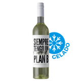 Vinho Siempre Tengo Un Plan B Sauvignon Blanc 2020 - Gelado