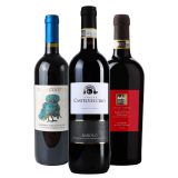 Kit Vinhos Italianos Cala Civetta, Castelvecchio Barolo, Vin del Fattore Sangiovese