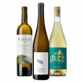 Kit Vinhos Portugueses: Risco, Pluma Alvarinho, Louco