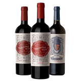 Kit Vinhos Tintos Huentala Wines - 3 Unidades