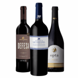 Kit Vinhos Tintos Portugueses - 3 Unidades