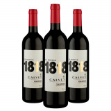 Vinho Calvet 1818 Blend Vin de France - 3 Unidades